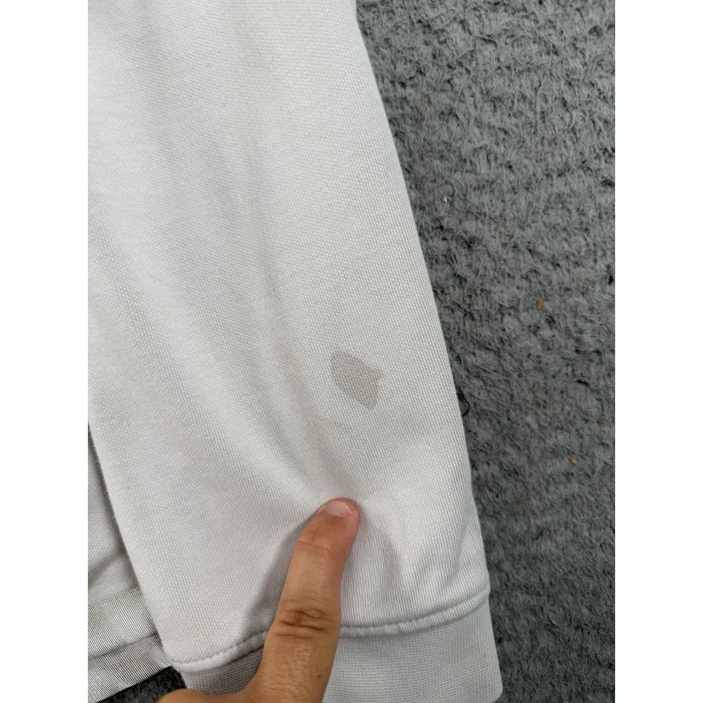 Nike Jordan Essentials Hoodie Warmup Jacket Mens Large White DJ0886-104